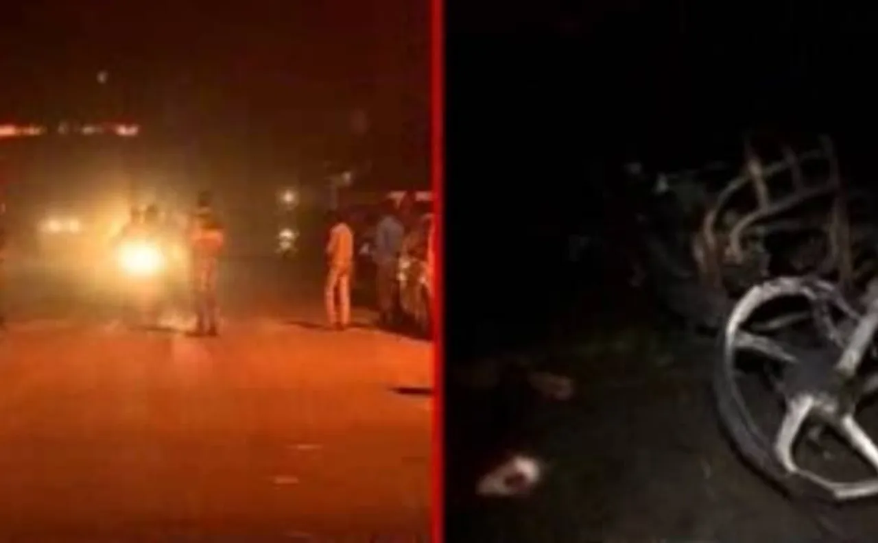 Allahabad: 17-yr-old girl crushed by bus, angry mob burns vehicles