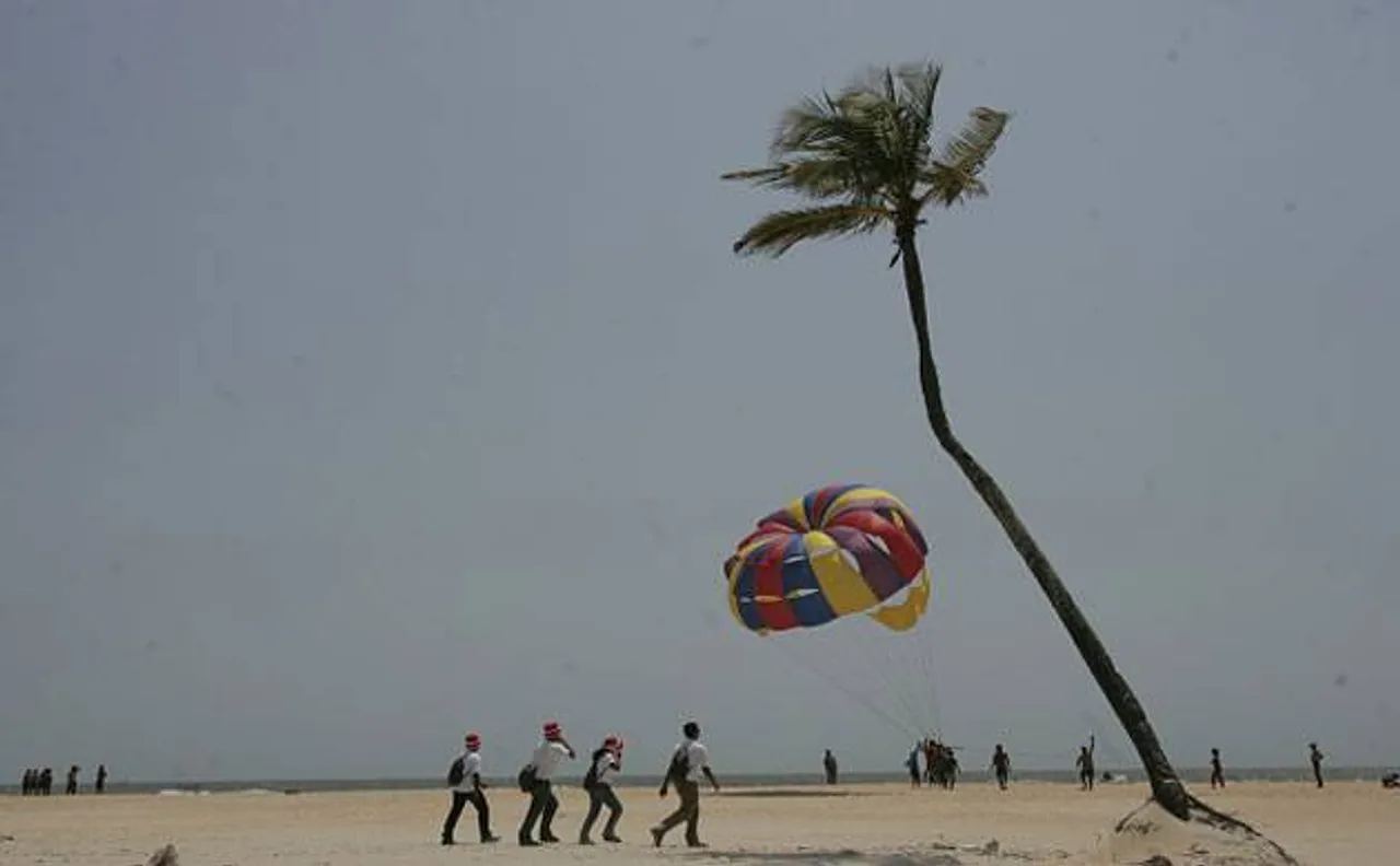 Shacks on Goa's Calangute beach belt exceed environmental norms