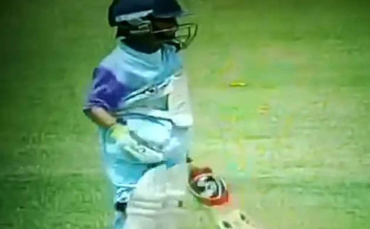 Watch: 5-year-old prodigy Rudra plays U-14 cricket match in Delhi