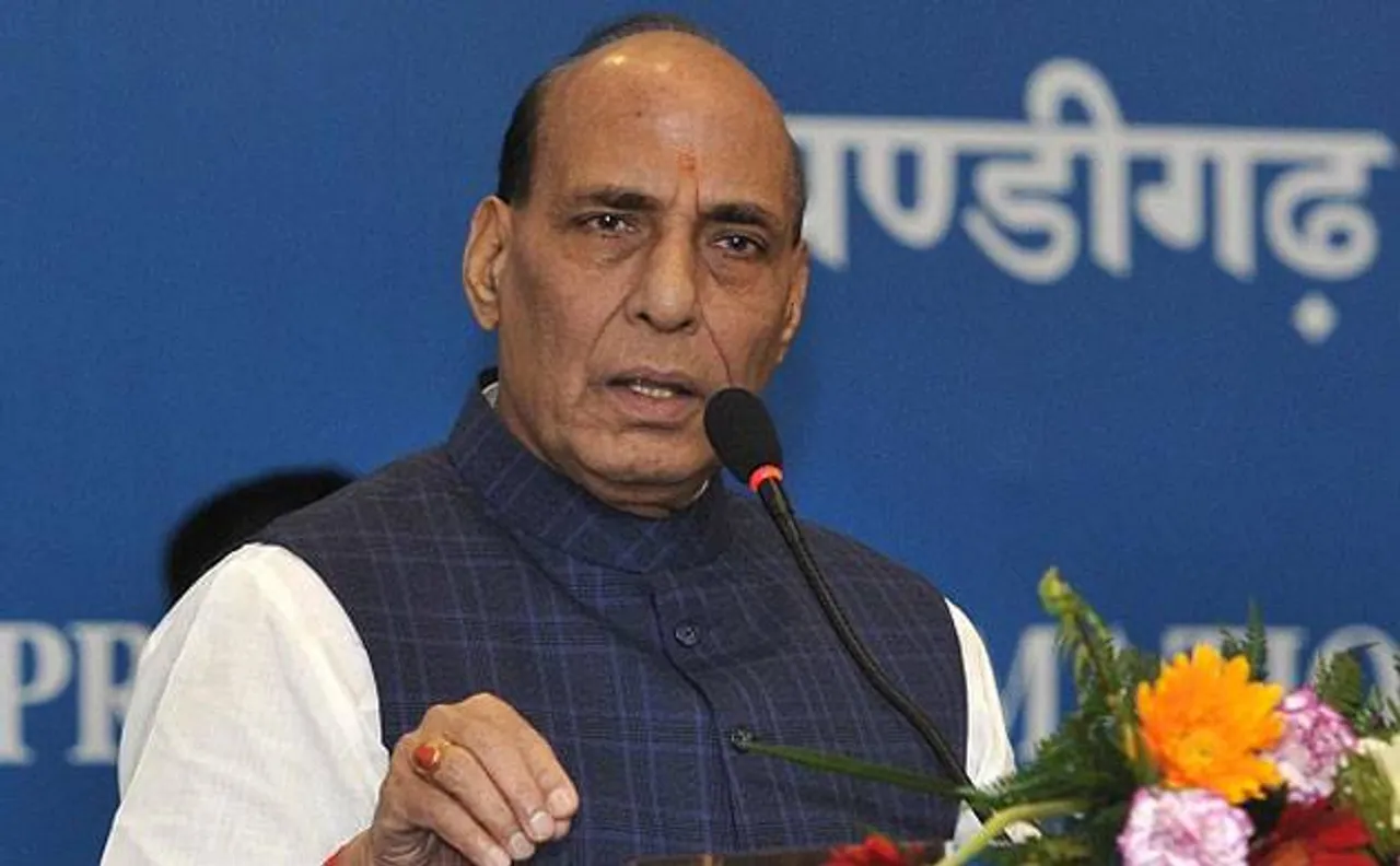 Home Minister Rajnath Singh asks security forces to ensure peace during assembly polls