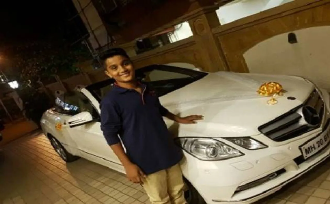 BJP MLA Ram Kadam courts controversy by gifting Mercedes to his minor son   