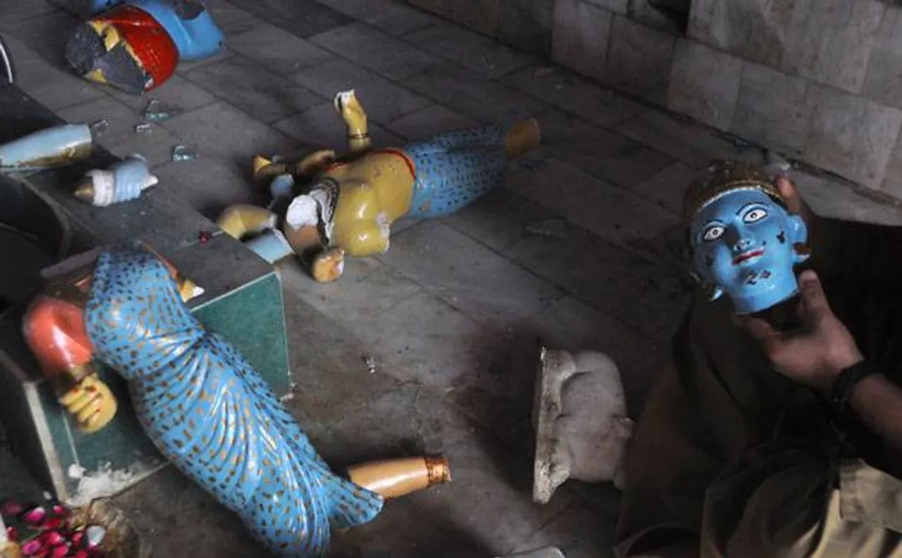 Temple vandalised in Shamli, 3 detained by police