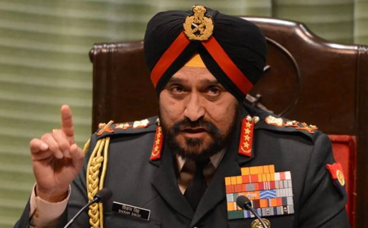 Ex- army chief Bikram Singh asks India to be careful of new Pak Army head