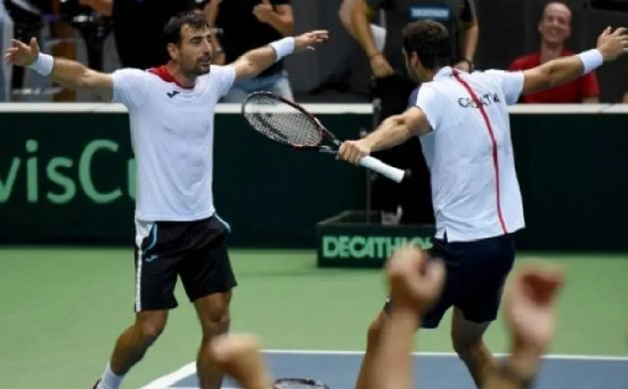 Davis Cup Final: Marin Cilic, Ivan Dodig beat Argentine team in doubles to take Croatia closer to title