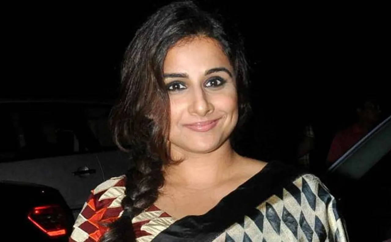 I bond well with children now: Actress Vidya Balan 