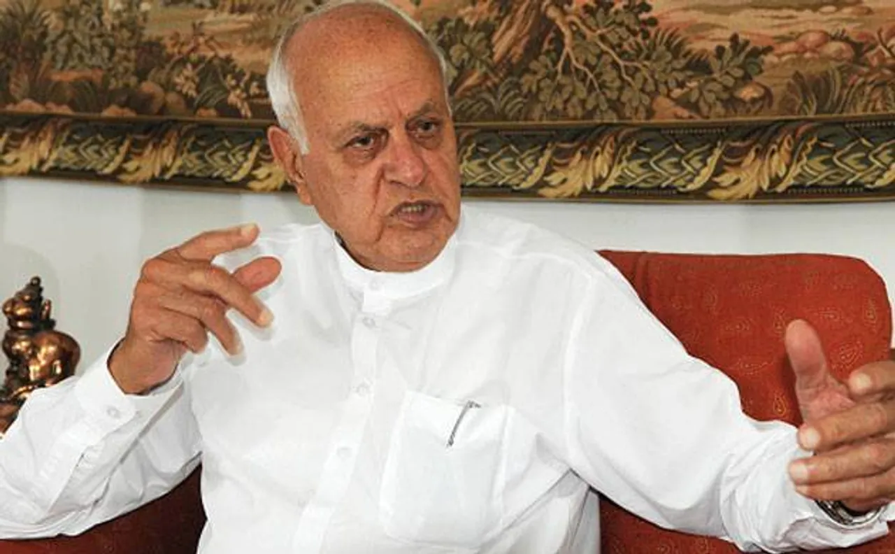 BJP protests Farooq Abdullah 's PoK remark