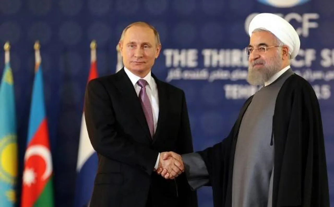 Putin and Rouhani express support for OPEC's plan to stabilise oil prices