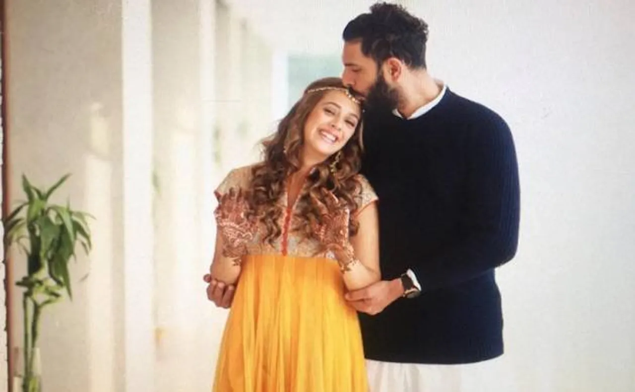 Yuvraj Singh, Hazel Keech enter wedlock