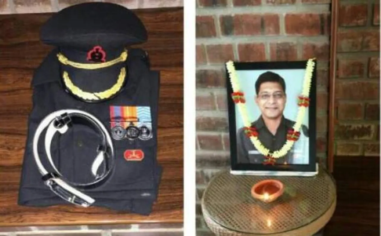 Mortal remains of Nagrota attack martyr Major Akshay Kumar cremated in Bengaluru