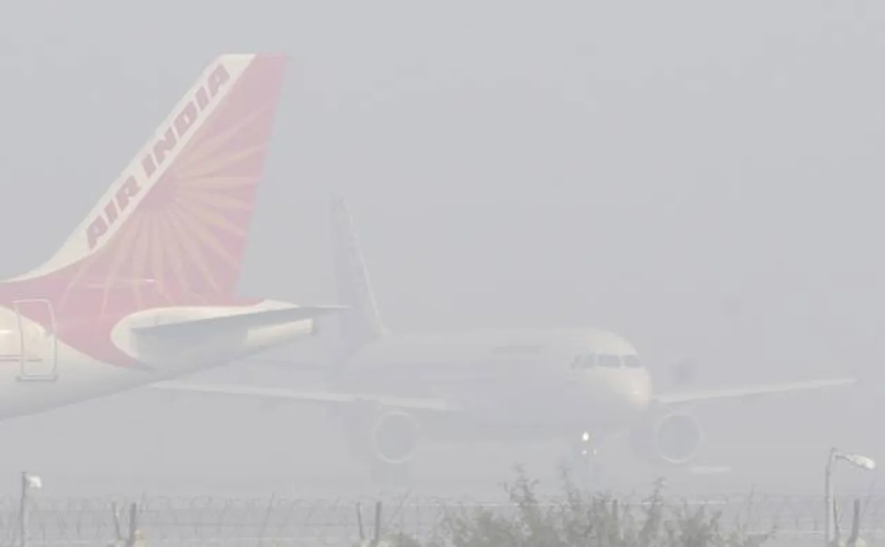 Bad weather causes poor runway visibility, several flights affected
