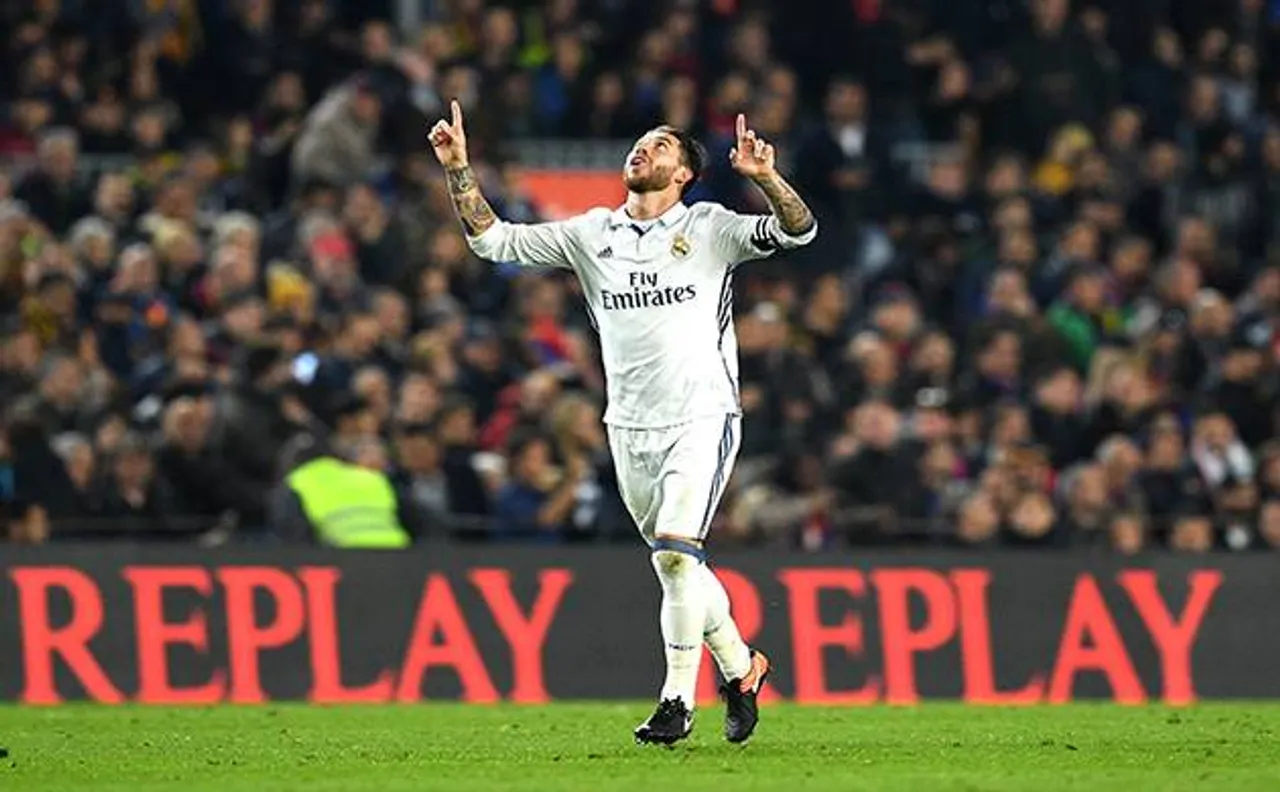 El Clasico: Sergio Ramos' last minute header cancels out Barcelona's lead