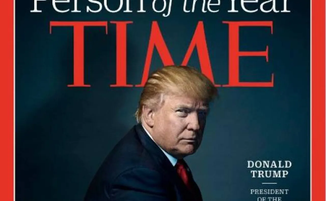 Time magazine names US President-elect Donald Trump person of the year 2016