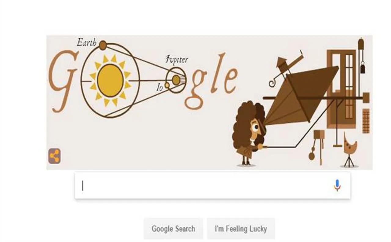 Google Doodle marks 340th anniversary of Olaus Roemerâ€™s determining speed of light