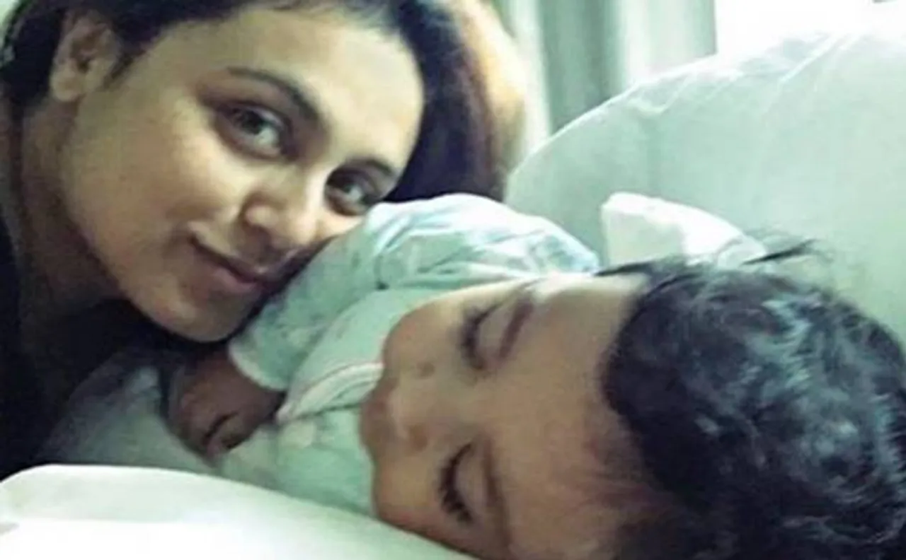 Rani Mukerji pens letter to daughter 'Adira' as she shares her  first picture 