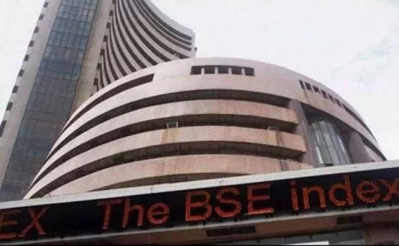 Sensex gains over 100 points, Rupee ends winning run in early trade