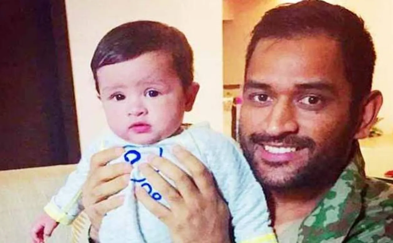 Captain Cool shares cute picture of his fairy-like daughter Ziva