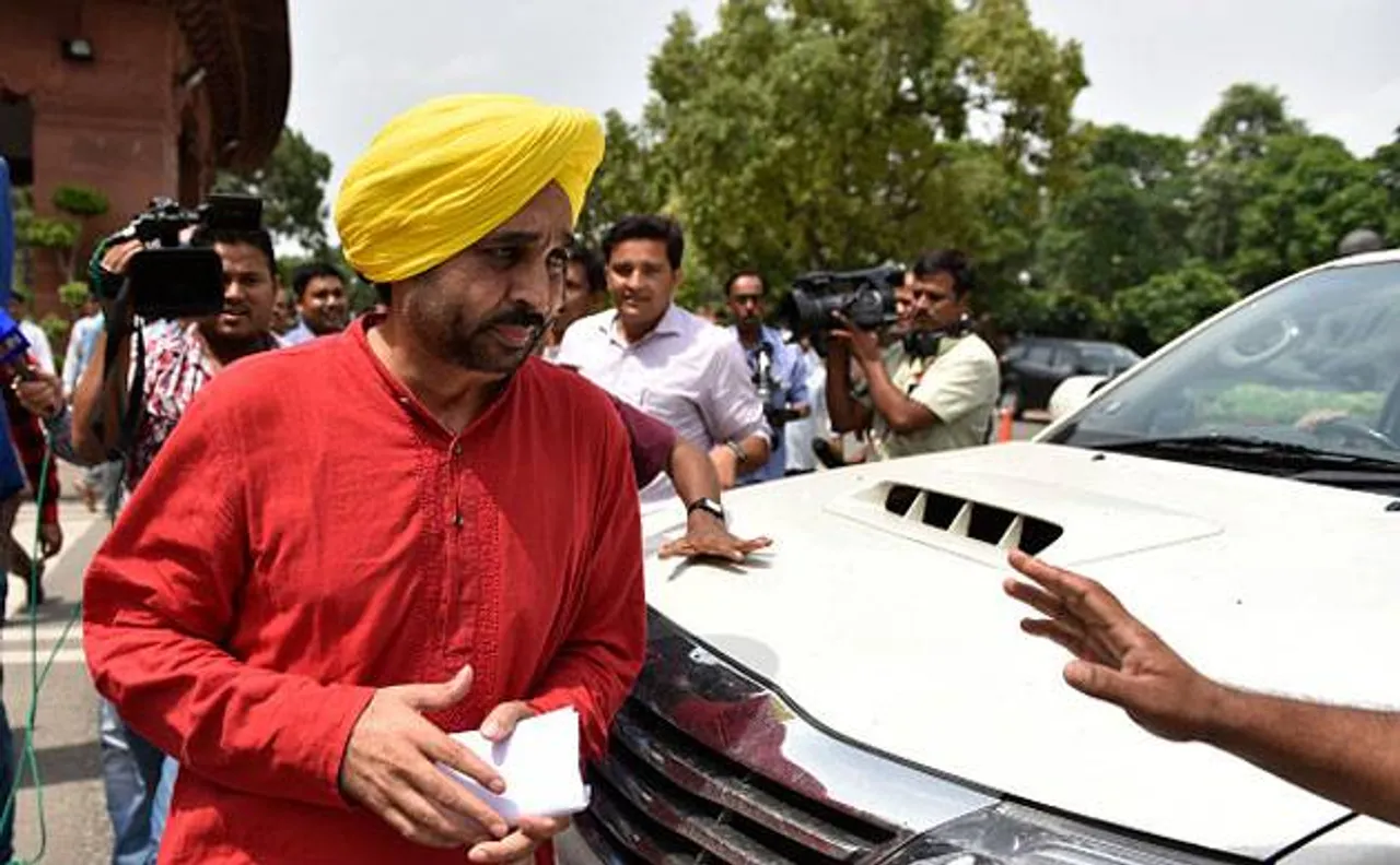 Parliamentary panel suspends AAP member Bhagwant Mann from Lok Sabha for videography  