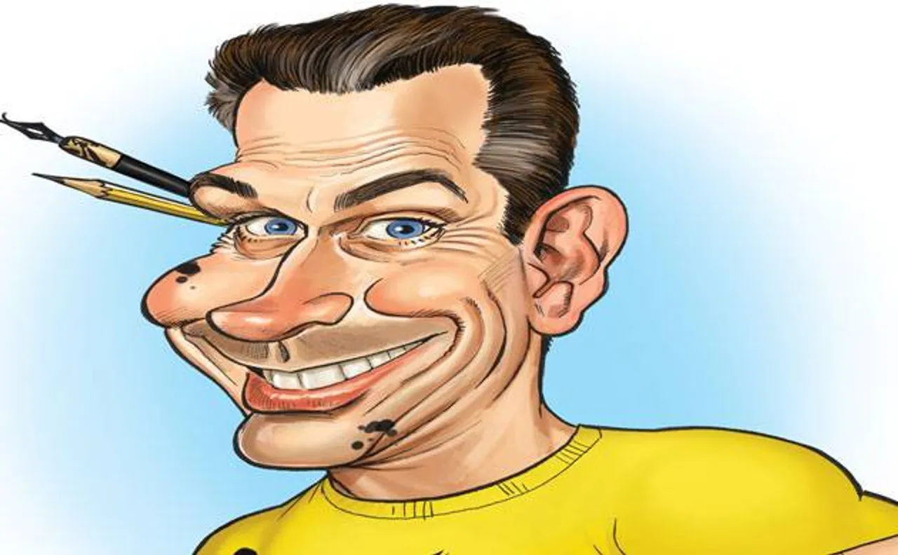 American cartoonist Tom Richmond feels his cartoons are not for political statements