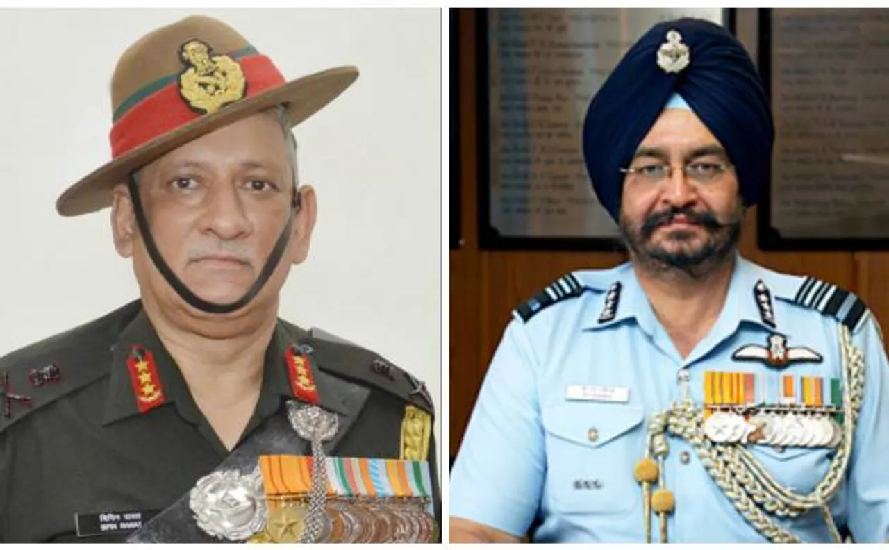 Lt Gen Bipin Rawat appointed new Army Chief, BS Dhanoa to be new chief of Air Staff