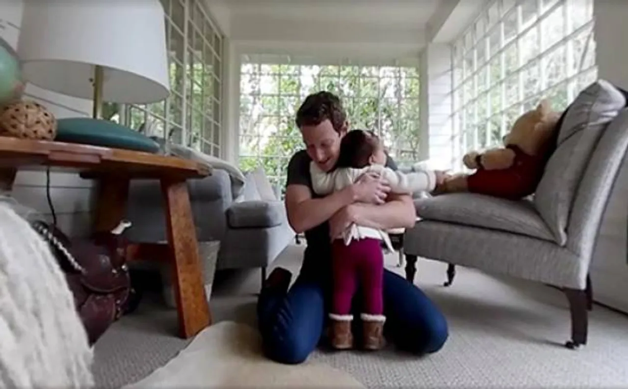 Watch | Mark Zuckerberg shares 360-degree video of daughter Max's first walk