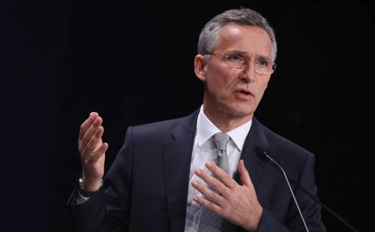 NATO chief Stoltenberg defends alliance's decision to refrain from stepping into Syrian War