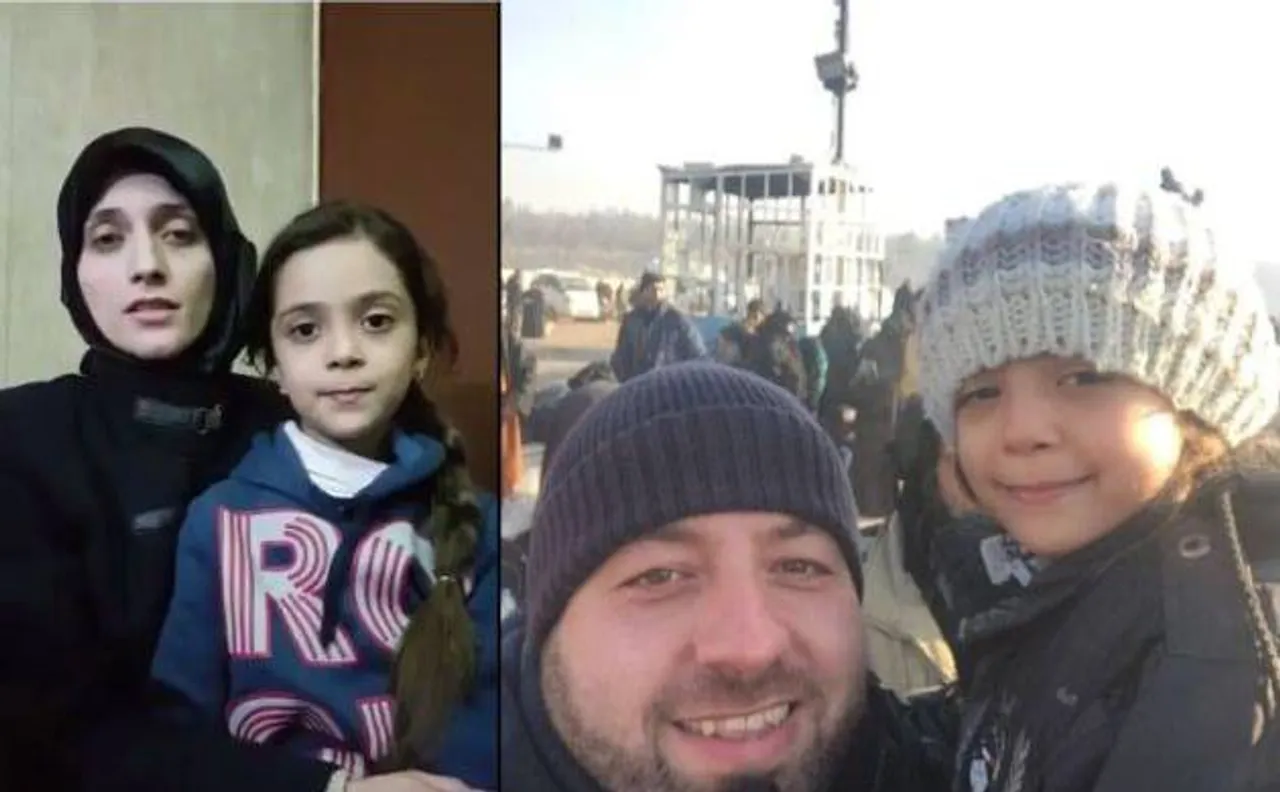 Aleppo's 7-yr-old Bana Alabed who tweeted a video message to Michelle Obama for help evacuated safely from Syria
