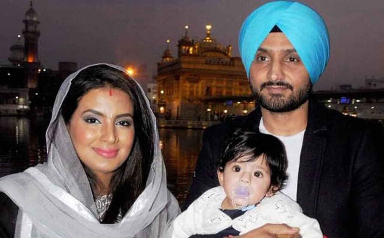 Harbhajan Singh and Geeta Basra share the first pic of their daughter Hinaya Heer