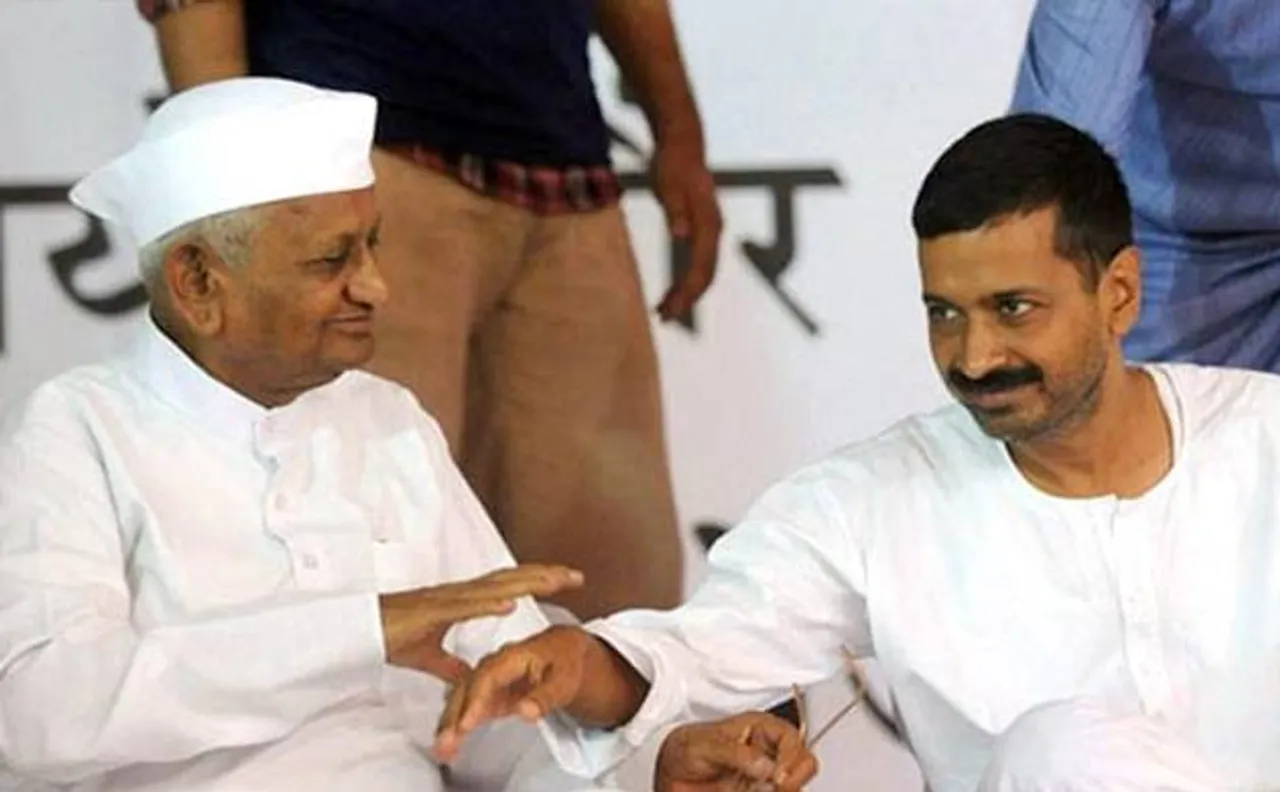 Anna Hazare writes letter to Delhi CM, questions Kejriwal over donors list