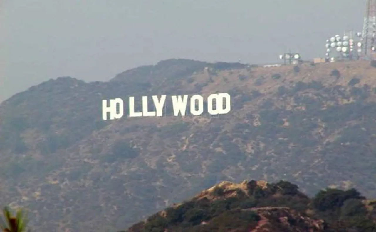 Famous Hollywood sign in Los Angeles vandalized to read 'Hollyweed'
