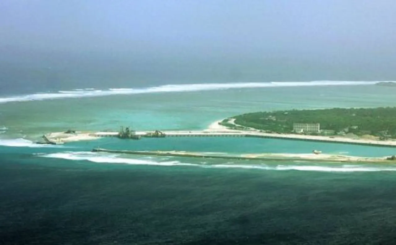 China's first aircraft carrier holds drills in South China Sea