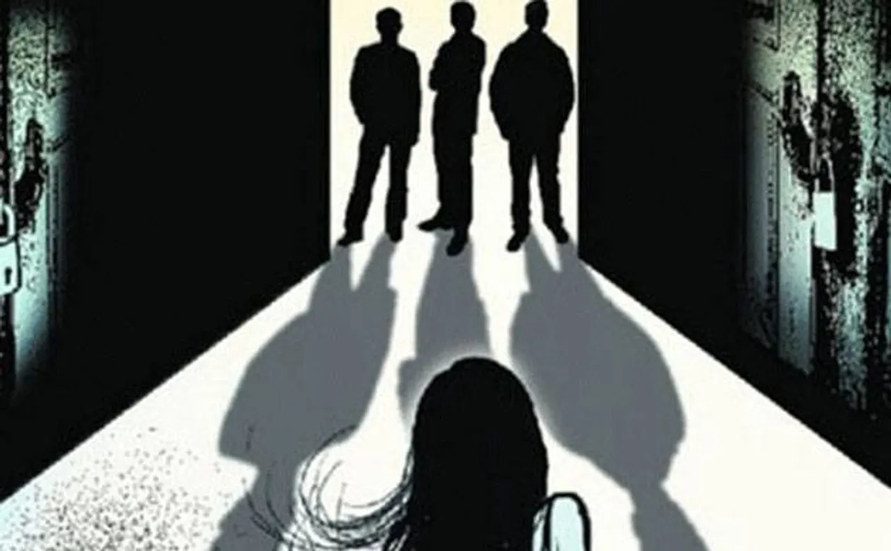 Members of Indian Ladies in UK protest against domestic abuse
