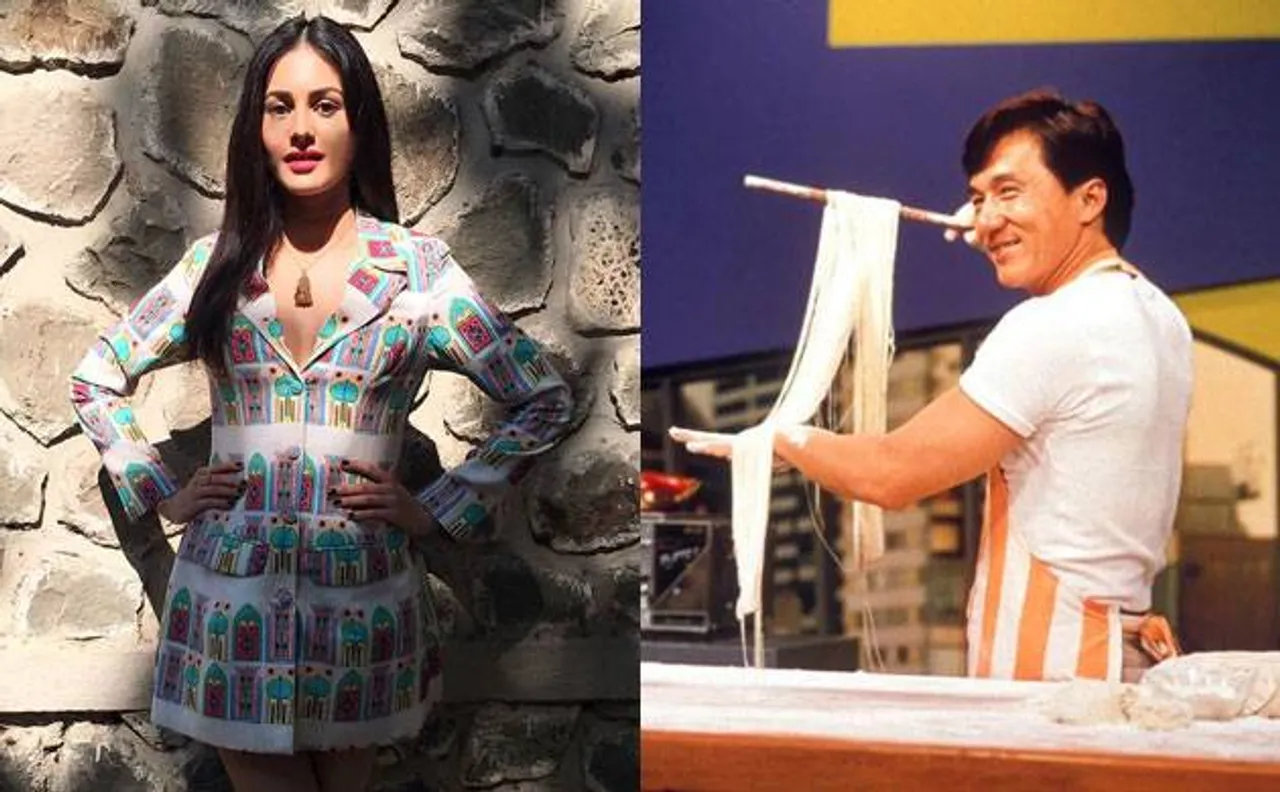 'I was starstruck', says Amyra Dastur on her experience of working with Jackie Chan in 'Kung Fu Yoga'