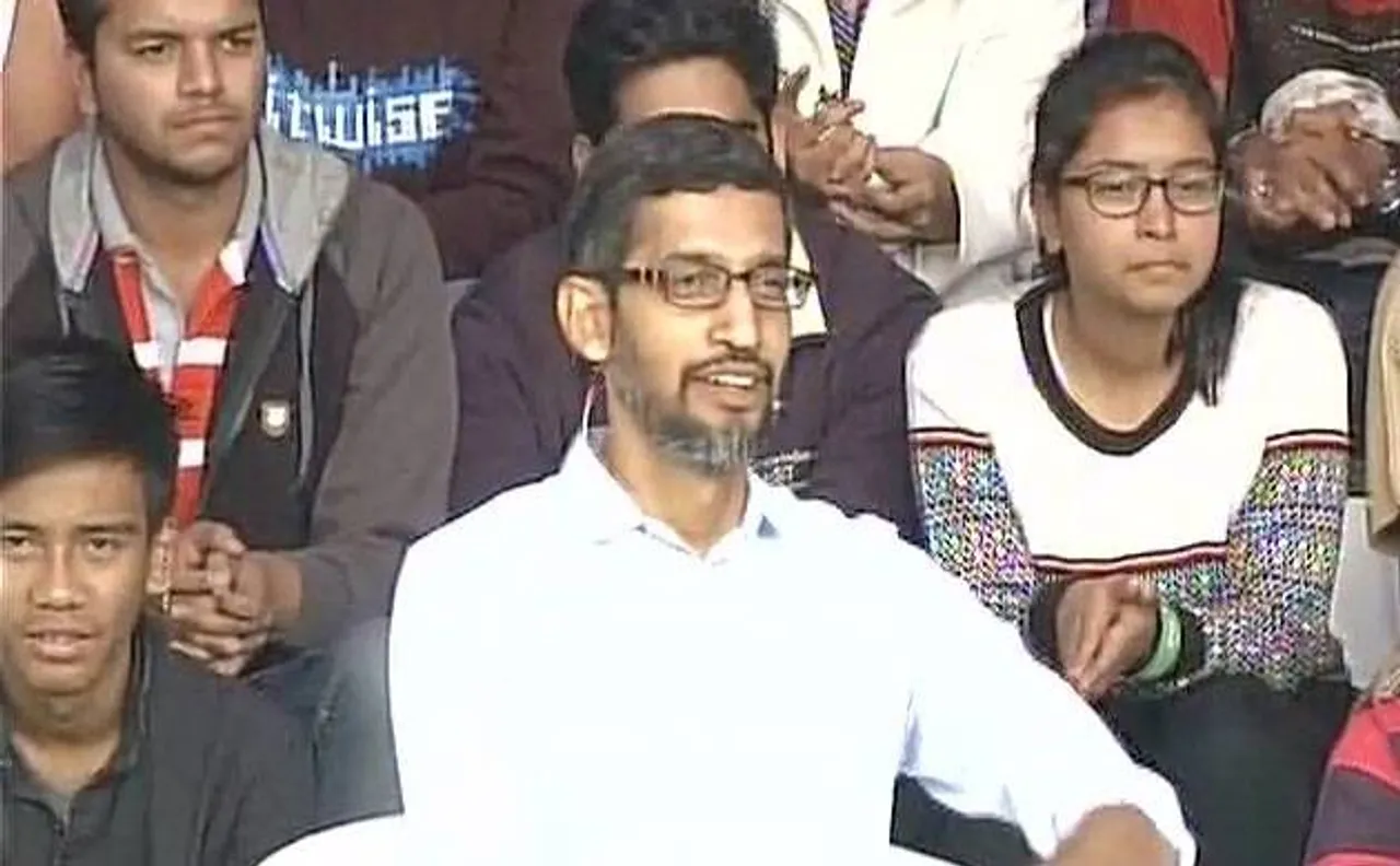 Global software companies to emerge out of India in 3-4 years: Sundar Pichai