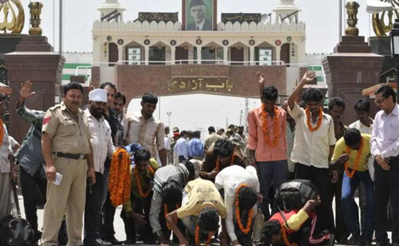 Pakistan releases Indian fishermen at Wagah border as goodwill gesture