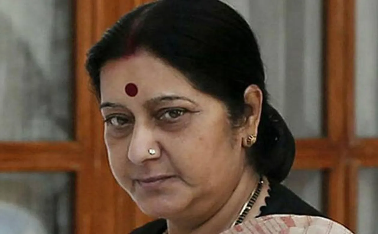 Sushma Swaraj gets miffed over a man's tweet to get his wife transferred to his city 