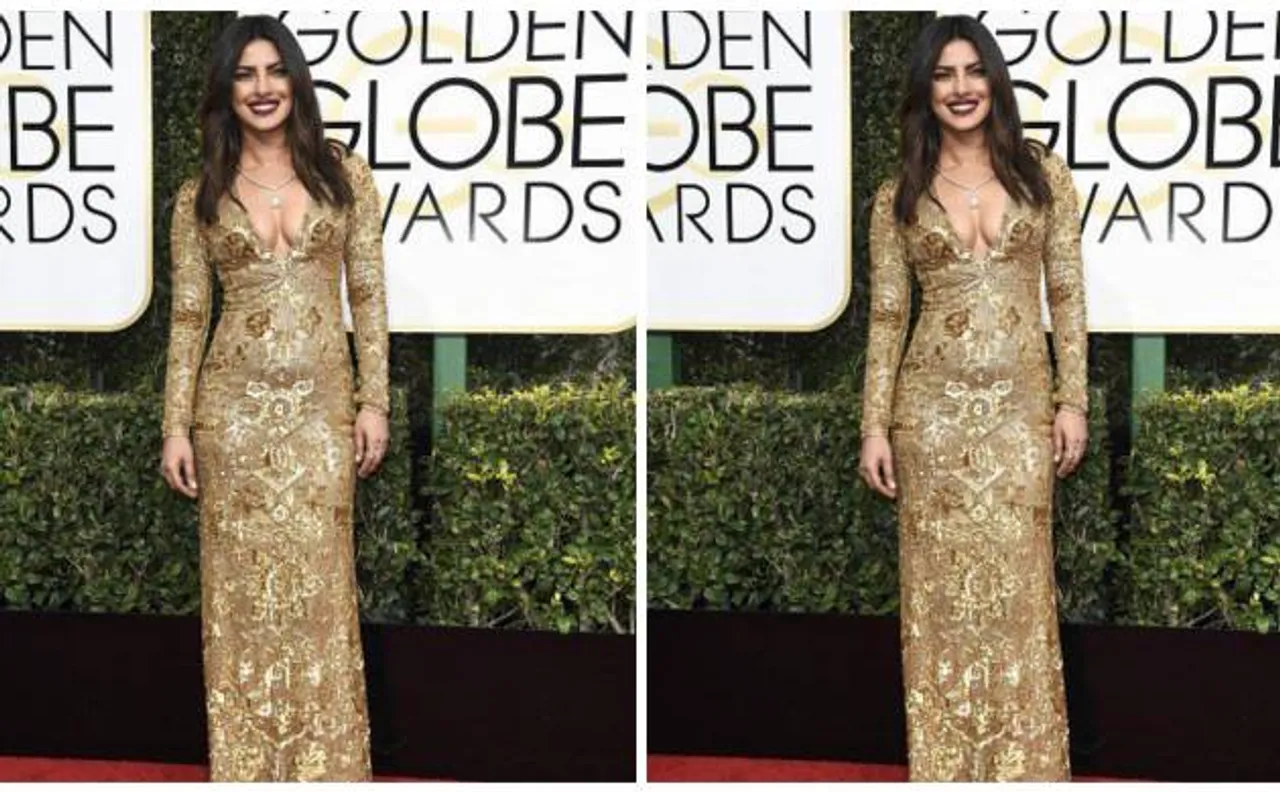 Priyanka Chopra owns Golden Globe red carpet with her Ralph Lauren gown