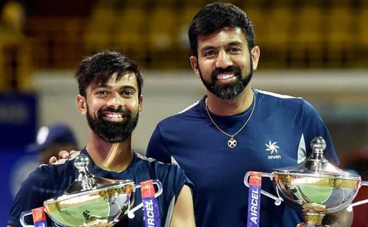 Chennai Open: Bopanna-Jeevan beat Sharan-Purav to clinch doubles's trophy
