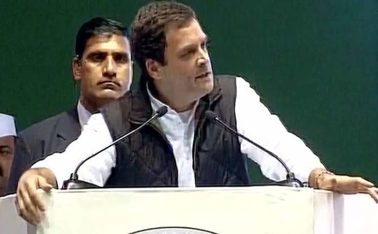 They believe in striking 'fear', Congress stands for 'fearlessness', says Rahul Gandhi in an oblique remark against Modi govt