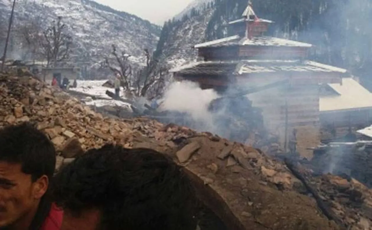 Himachal Pradesh: 58 houses gutted in massive fire at Shimla, no casualty reported