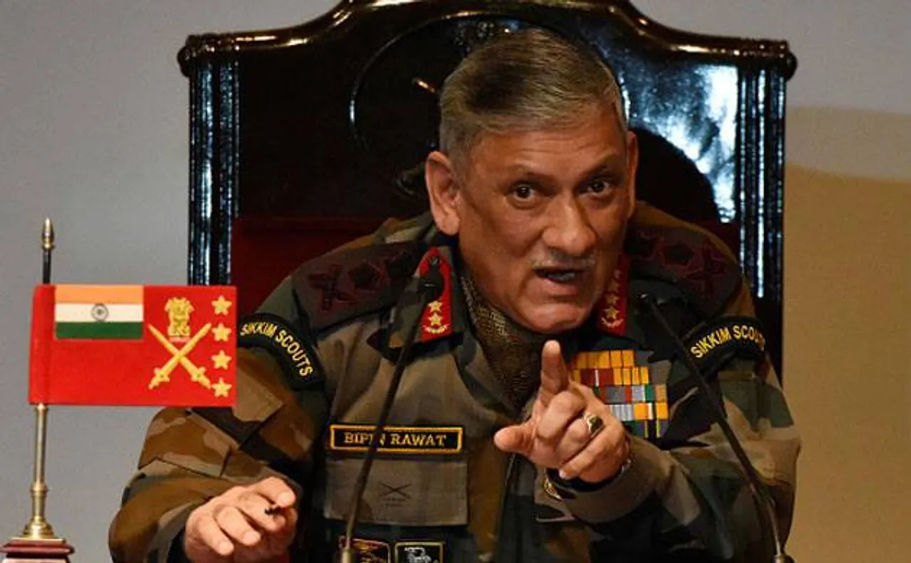 Our policy is to take action at any place, any time: Army chief Gen Rawat warns Pakistan