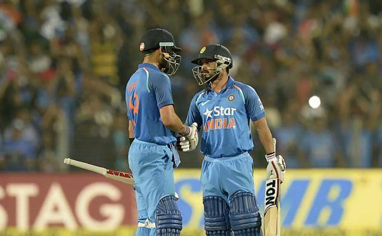 Ind vs Eng ODI series: Kohli's, Jadhav's blistering tons power India to victory in series opener at Pune