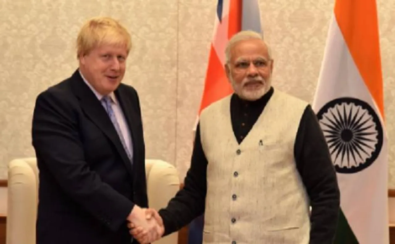 PM Modi meets British Foreign Minister, French Prez's Advisor; pitches for enhancing ties