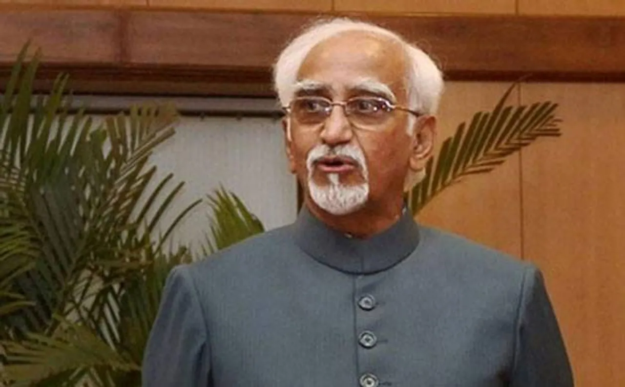 Media has important responsibility in democratic polity, to hold power to account , says Vice President Hamid Ansari
