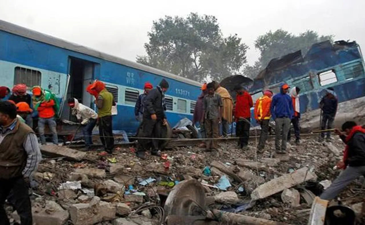 Terror angle in Kanpur train tragedy: Delhi Police questions two Okhla men
