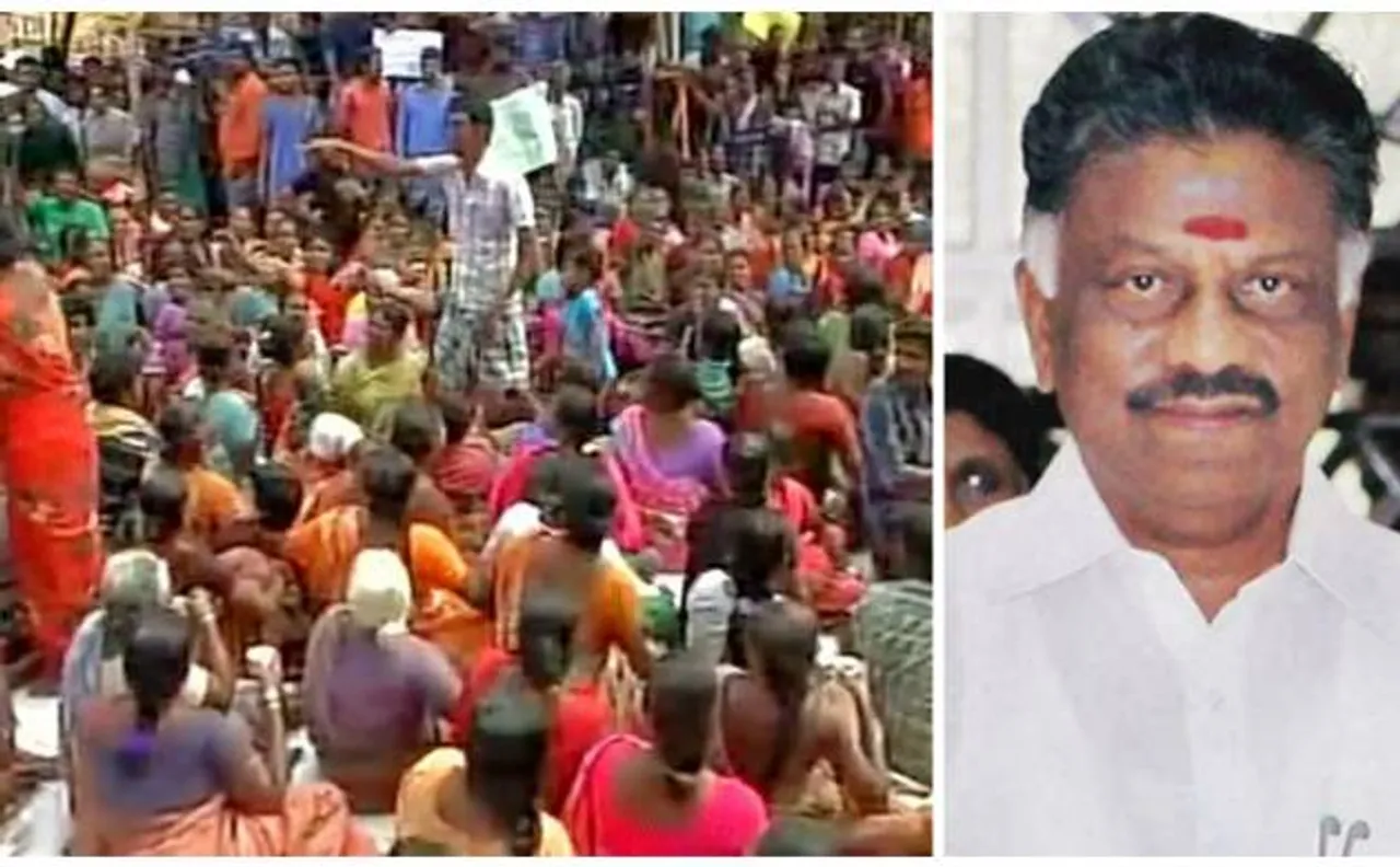Protests force Tamil Nadu CM Paneerselvam to leave without inaugurating jallikattu