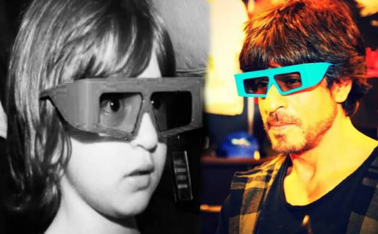 Awww! Shah Rukh Khan and son AbRam promoting 'Raees' in super cool style