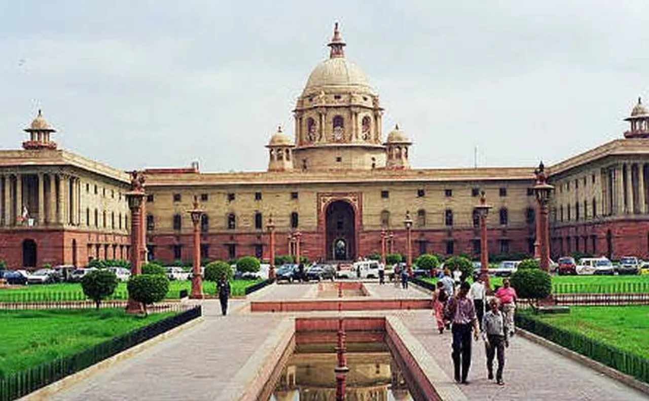 Rashtrapati Bhavan's splendid architecture captured by online entity on arts and culture