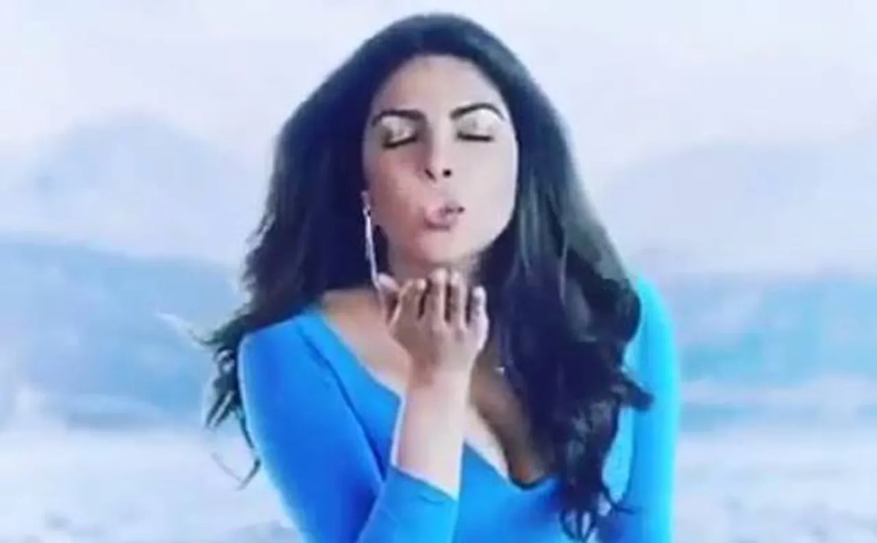 Baywatch Animated Poster Out | Priyanka Chopra blows kiss, looks stunning in blue: See Pic
