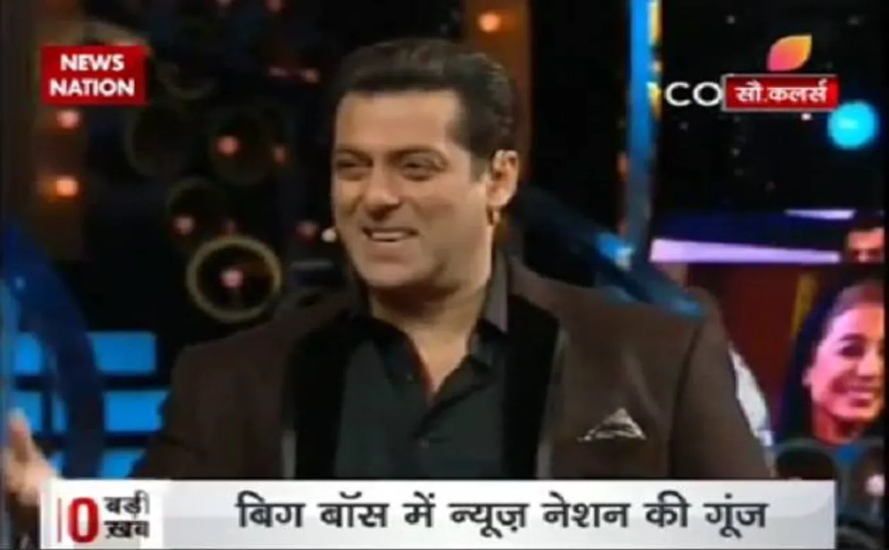 Watch | Om Swami scuffle on TV studio: News Nation gets special mention on Big Boss 10 finale 
