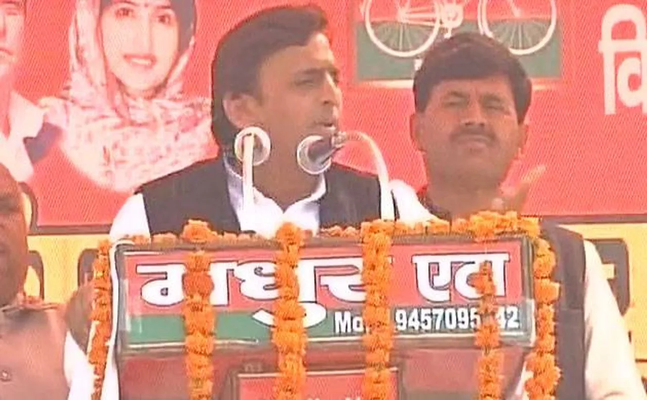 UP assembly polls: Akhilesh Yadav says BJP's 'Lotus' cannot compete with SP's 'Cycle'